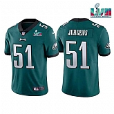 Men & Women & Youth Philadelphia Eagles #51 Cam Jurgens Green Super Bowl LVII Vapor Untouchable Limited Stitched Jersey,baseball caps,new era cap wholesale,wholesale hats